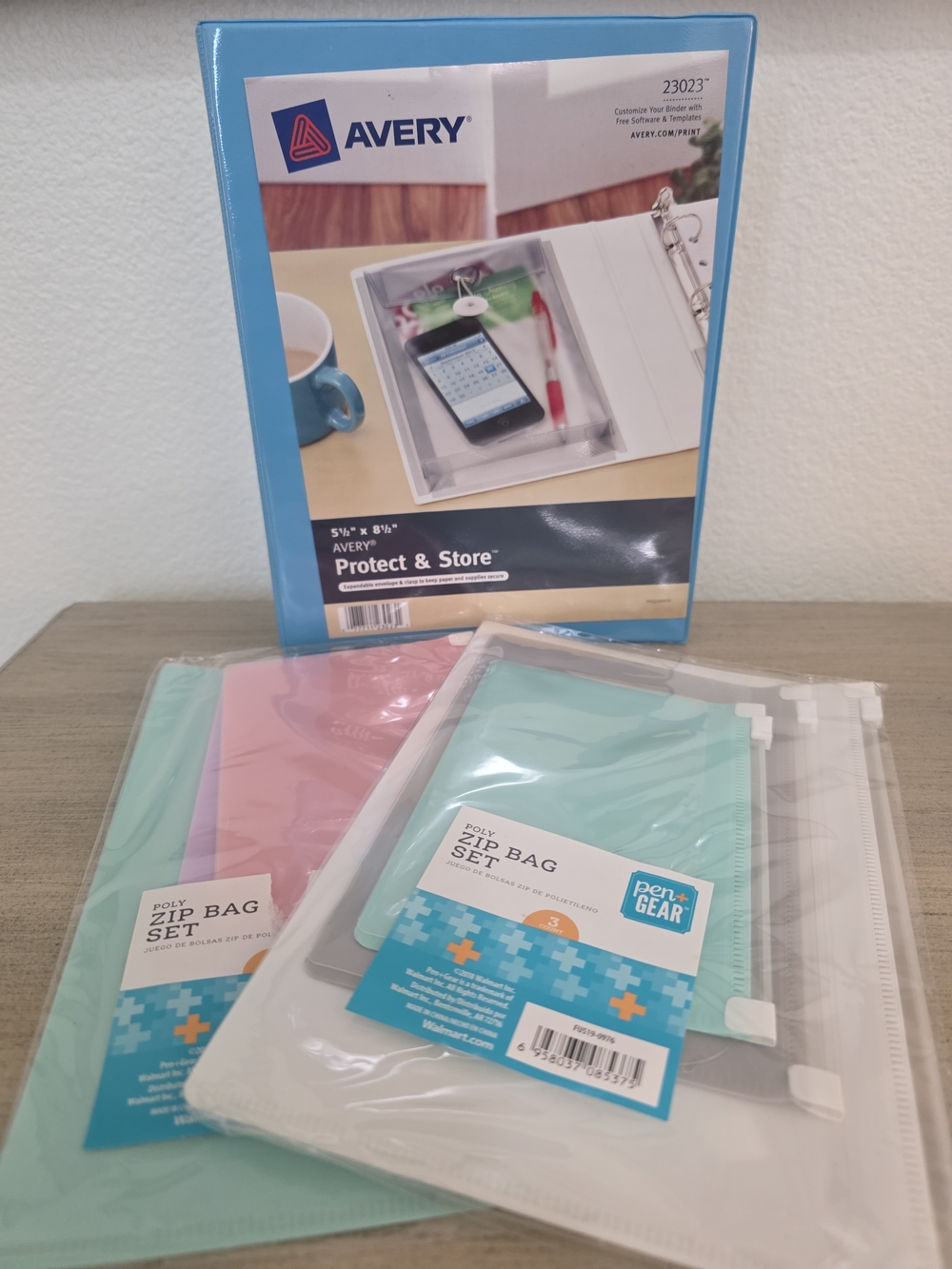 MINI Light Blue Binder For Budgeting Journaling Or School